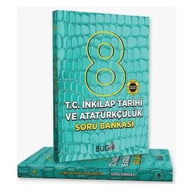 8. Sınıf T.C. İnkılap Tarihi ve Atatürkçülük Soru Bankası-Buga Yayınları