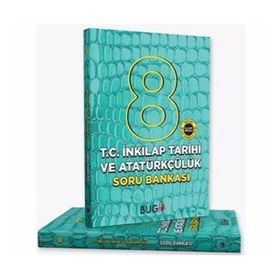 8. Sınıf T.C. İnkılap Tarihi ve Atatürkçülük Soru Bankası-Buga Yayınları