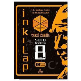 8. Sınıf T.C. İnkılap Tarihi ve Atatürkçülük Soru Bankası-DNA Yayınları