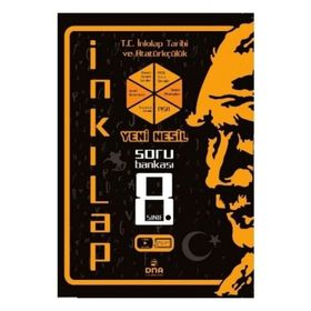 8. Sınıf T.C. İnkılap Tarihi ve Atatürkçülük Soru Bankası-DNA Yayınları