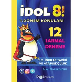 8. Sınıf T.C. İnkılap Tarihi Ve Atatürkçülük Soru Bankası-İdol Yayınları