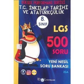 8. Sınıf T.C. İnkılap Tarihi Ve Atatürkçülük Soru Bankası-İdol Yayınları