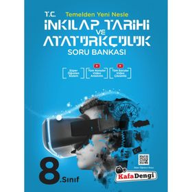 8. Sınıf T.C. İnkılap Tarihi ve Atatürkçülük Soru Bankası-Kafa Dengi Yayınları