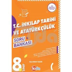 8.Sınıf T.C. İnkılap Tarihi Ve Atatürkçülük Soru Bankası Kida Yayınları