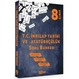 8. Sınıf T. C. İnkılap Tarihi ve Atatürkçülük Soru Bankası Kollektif Enpro Yayınları