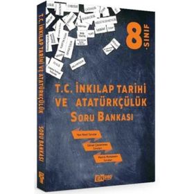 8. Sınıf T. C. İnkılap Tarihi ve Atatürkçülük Soru Bankası Kollektif Enpro Yayınları
