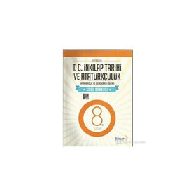8. SINIF T.C. İNKILAP TARIHI VE ATATÜRKÇÜLÜK SORU BANKASI - KOMISYON (ISBN:9786053583967)