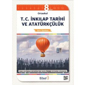 8. SINIF T.C. İNKILAP TARIHI VE ATATÜRKÇÜLÜK SORU BANKASI - KOMISYON (ISBN:9786053583967)
