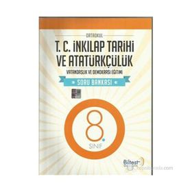 8. SINIF T.C. İNKILAP TARIHI VE ATATÜRKÇÜLÜK SORU BANKASI - KOMISYON (ISBN:9786053583967)
