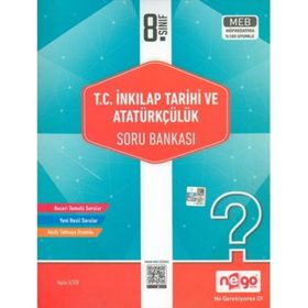8. Sınıf T.C. İnkılap Tarihi ve Atatürkçülük Soru Bankası-Nego Yayınları