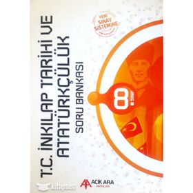 8.Sınıf T.C. İnkılap Tarihi ve Atatürkçülük Soru Bankası - Neslihan Kamış