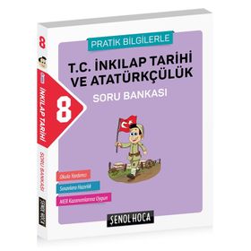 8. Sınıf T.c. İnkılap Tarihi Ve Atatürkçülük Soru Bankası - Şenol Hoca Yayınları