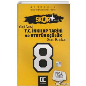8. Sınıf T.C. İnkılap Tarihi ve Atatürkçülük Soru Bankası Skor Serisi Doğru Cevap Yayınları
