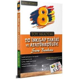 8.Sınıf T C İnkılap Tarihi Ve Atatürkçülük Soru Bankası Toy Akademi