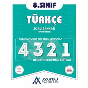 8. Sınıf T.C.İnkılap Tarihi ve Atatürkçülük Soru Bankası+Denemeler-Avantaj Yayınları