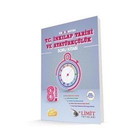 8. Sınıf T.C. İnkılap Tarihi ve Atatürkçülük Soru Kitabı - Limit Yayınları