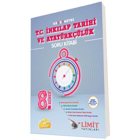 8. Sınıf T.C. İnkılap Tarihi ve Atatürkçülük Soru Kitabı - Limit Yayınları