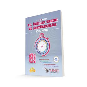 8. Sınıf T.C. İnkılap Tarihi ve Atatürkçülük Soru Kitabı - Limit Yayınları