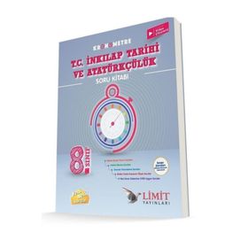 8. Sınıf T.C. İnkılap Tarihi ve Atatürkçülük Soru Kitabı - Limit Yayınları