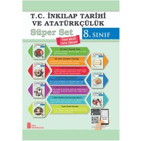 8. Sınıf T.C İnkılap Tarihi ve Atatürkçülük Süper Set Ata Yayıncılık