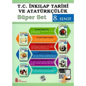 8. Sınıf T.C İnkılap Tarihi ve Atatürkçülük Süper Set Ata Yayıncılık
