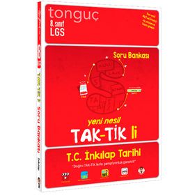 8. Sınıf T.C. İnkılap Tarihi ve Atatürkçülük Taktikli Soru Bankası-Tonguç Akademi Yayınları