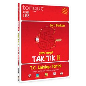 8. Sınıf T.C. İnkılap Tarihi ve Atatürkçülük Taktikli Yeni Nesil Soru Bankası-Tonguç Akademi Yayınları