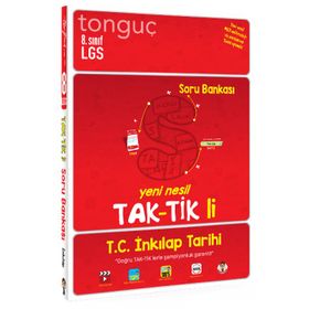 8. Sınıf T.C. İnkılap Tarihi ve Atatürkçülük Taktikli Yeni Nesil Soru Bankası-Tonguç Akademi Yayınları