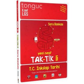 8. Sınıf T.C. İnkılap Tarihi ve Atatürkçülük Taktikli Yeni Nesil Soru Bankası-Tonguç Akademi Yayınları