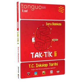 8. Sınıf T.C. İnkılap Tarihi ve Atatürkçülük Taktikli Yeni Nesil Soru Bankası-Tonguç Akademi Yayınları