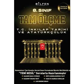 8. Sınıf T.C. İnkılap Tarihi ve Atatürkçülük Tam Ölçme-Bilfen Yayınları