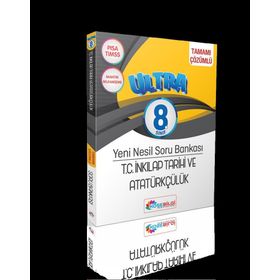 8. Sınıf T.C. İnkılap Tarihi ve Atatürkçülük Ultra Çözümlü Soru Bankası-KöşeBilgi Yayınları
