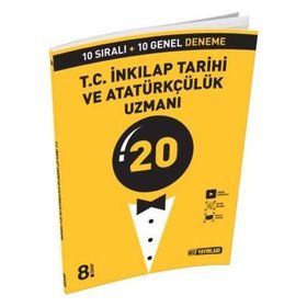 8. Sınıf T.C. İnkılap Tarihi ve Atatürkçülük Uzman 20'li Deneme - Hız Yayınları