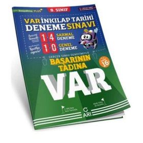 8. Sınıf T.C. İnkılap Tarihi ve Atatürkçülük Var Deneme Sınavı-Arı Yayıncılık
