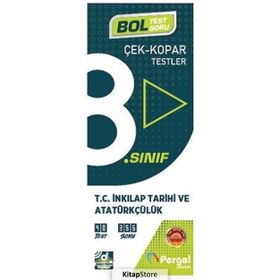 8. Sınıf T.C. İnkılap Tarihi ve Atatürkçülük Yaprak Test Kollektif Pergel Yayınları
