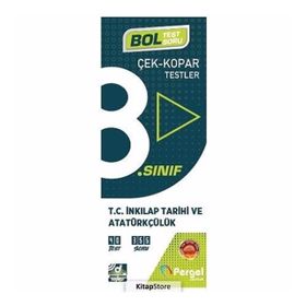 8. Sınıf T.C. İnkılap Tarihi ve Atatürkçülük Yaprak Test Kollektif Pergel Yayınları