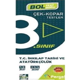 8. Sınıf T.C. İnkılap Tarihi ve Atatürkçülük Yaprak Test Kollektif Pergel Yayınları