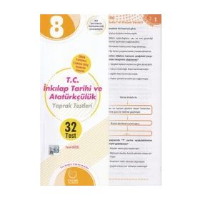 8. Sınıf T.C. İnkılap Tarihi ve Atatürkçülük Yaprak Test Palme Yayınları