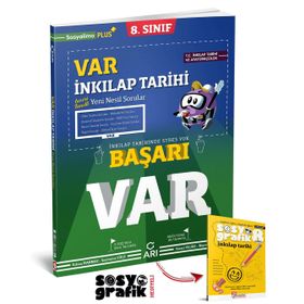 8. Sınıf T.C. İnkılap Tarihi ve Atatürkçülük Yeni Nesil Etkinlikli Fark Var Soru Bankası-Koray Varol Yayınları