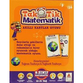 8. SINIF TAKTIK MATEMATIK AKILLI KARTLAR OYUNU - TUĞBERK TUZKAYA;TUĞCAN TUZKAYA