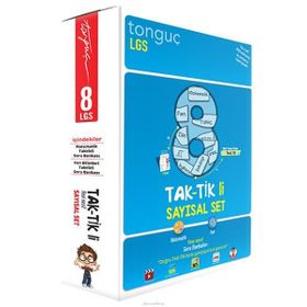 8. Sınıf Taktikli Sayısal Set-Tonguç Yayınları