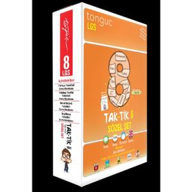 8. Sınıf Taktikli Sözel Set - Tonguç Akademi Yayınları