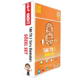 8. Sınıf Taktikli Sözel Set - Tonguç Akademi Yayınları