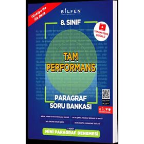 8. Sınıf Tam Performans Paragraf Soru Bankası Bilfen Yayınları