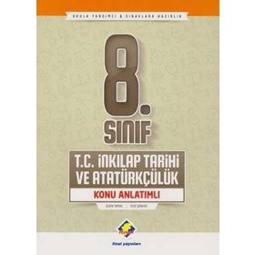 8. Sınıf TC İnkılap Tarihi Atatürkçülük Konu Anlatımlı - Final Yayınları
