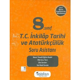 8 Sınıf TC İnkılap Tarihi Atatürkçülük Soru Bankası Asistan Yayınları
