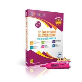 8. Sınıf TC İnkılap Tarihi Atatürkçülük Soru Kütüphanesi - Paraf Yayınları
