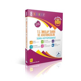 8. Sınıf TC İnkılap Tarihi Atatürkçülük Soru Kütüphanesi - Paraf Yayınları