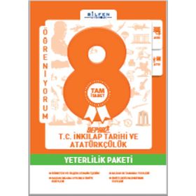 8. Sınıf TC İnkılap Tarihi Depar Yeterlilik Paketi - Bilfen Yayınları