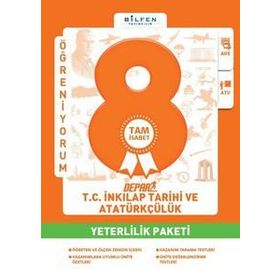 8. Sınıf TC İnkılap Tarihi Depar Yeterlilik Paketi - Bilfen Yayınları